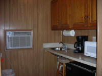 Kitchenette with cabin