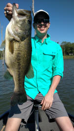 Bass caught April, 2017 fishing with John Tanner