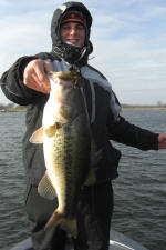 Kyle Morris caught this nice one in 16 ft. of water January 10, 2009. 