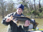 Ben Hill caught this 9 pounder Feb 28, 2008 on Lake Fork
