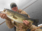 Bass caught while fishing with Lake Fork Guide David Vance
