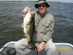 Keith Baxter from Flower Mound TX. with his 8.20 lb Bass caught on 6-5-08