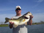 Mat Dailey with an 8.1 caught with Pro Guide John Tanner on 3/20.