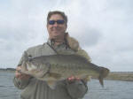 Curt caught this 9lb. 9oz Lake Fork bass while fishing with Pro Guide Tony Clark