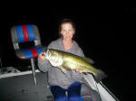 Bill's Cox's wife, Karen “K-Lo” Cox, couldn’t stand for him to get a bigger fish then her. So, this weekend (6-7-09) she put it to him with her own 8lb Hawg!….caught on Craw in 10ft. 