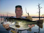 Husband fishing with Pro Guide Marc Mitchell