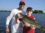 Bass caught while fishing with Pro Guide Eddie Garrett