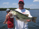 Bass caught while fishing with Pro Guide Eddie Garrett