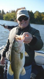 Joe Spiewak from Irving caught this 7 & 1/2 pounder Nov. 17. fishing with Pro Guide Gary Johnson 