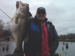 Danny Newport with a 9.3 caught with Pro Guide John Tanner on 3/14