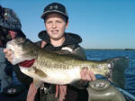 12yr old Cole Jamison with his Lake Fork Hog