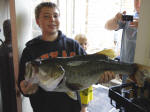 bass weighed in at Lake Fork Marina photo courtesy of Pro Guide Eddie Garrett