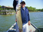 Caught by Ron Henry 6-14-2011 12.87 lbs Grindle  on Lake Fork