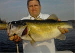 Bass caught while fishing with Guide Eddie Garrett