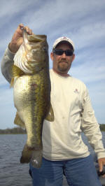Marc Springer with a 9.63 caught on 5/9 while fishing with Pro Guide John Tanner