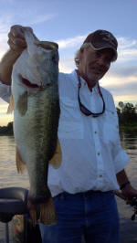 Bass fishing with Pro Guide John Tanner