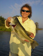 Caught while bass fishing with Pro Guide John Morris