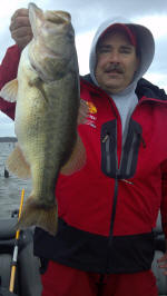 Lake Fork bass caught while fishing with Pro Guide John Tanner