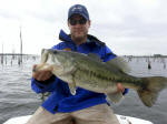 Tim Storms with am 8lb bass caught 5/16/13 