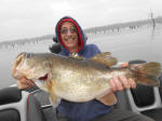 Bass caught fishing with David Vance
