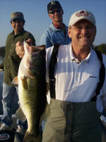 Bass caught while fishing with Pro Guide Lance Vick