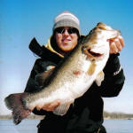 Pro Guide Jimmy Everett with another Lake Fork bass weighing 10.24lbs