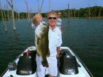 Pro guide Gary Johnson with a nice Lake Fork bass