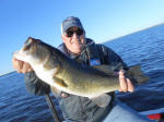 Bass caught fishing with David Vance