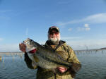 Pro Guide Tony Clark with a 9lb 14 oz. bass