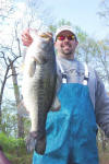 Mike Cotton with a 24.5 inch 9.5 beauty. 