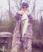 Kathleen caught this 10lb.5oz. Lake Fork bass. Way to Go Kathleen! (Kathleen was guided by Jack Jenema.)