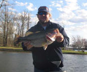 Mike White caught this 8 lb 8 oz on 3/9/2005 about 5:30 in the evening.