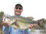 Jeff Kochelek from St. Louis, Mo. caught this 11 lbs. 10 oz. trophy bass while fishing with Lake Fork Pro Guide Marc Mitchell  Released 03/22/2005