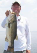 Both Bass were caught in deep water last week August, 2006 by Lake Fork Pro Guide Tom Redington