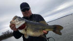 Bass caught while fishing with Guide David Vance