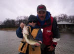 Pro Guide John Tanner's fishing buddy Tanner King with a nice one caught on a lipless crankbait on a recent outing.