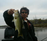 Billy Beeson of OK with a 7# caught on March 19. Fishing with Pro Guide Gary Johnson