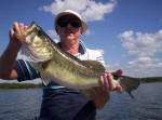 Harley Boswell from Mobile Alabama. He caught this 7 1/2 pound fish with Pro Guide John Tanner on 10/5/05 on a Carolina rig Baby Ring fry.