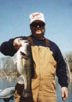 One of the many bass Wayne caught at Lake Fork on his last trip. 