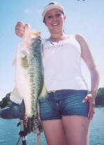 Fishing with Pro Guide Jimmy Everett, Picture courtesy of Axton's Bass City