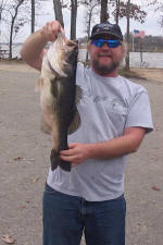 Mike White from Lake Dallas, TX and I caught this 10 lb 6 oz 