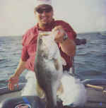 Joe Rosado caught this Lake Fork trophy weighing 10.0 lbs. while fishing with Darren Wolf.