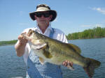 Kenneth Hopkins from Kilgore caught this fish on April 21st.  It weighed 11 lbs 8 oz.