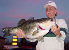 16.12 lb. Largemouth Bass caught at 4:00 PM Friday, March 22th at Lake Fork.