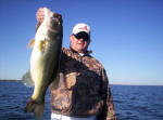 JR Sheridan of Martin Transport with a 7.5 lb. bass