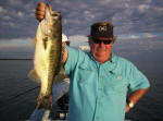 Robert Fowler with a 7 1/2 lb. bass