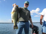 James Pole from Dallas caught this 9.9 bass while fishing with Lake Fork Pro Guide John Tanner