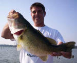 Steve Taylor from Shreveport. He caught this pig while fishing with Pro Guide John Tanner on 9/3. 