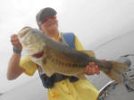 Bass caught while fishing with Lake Fork Guide David Vance