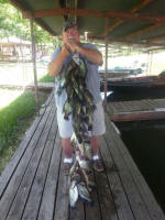 Crappie fishing with Lake Fork Pro Guide Tom Evans